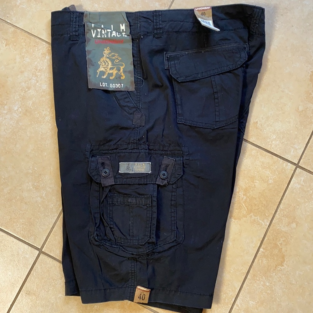NEW Union Bay men’s black shorts  40